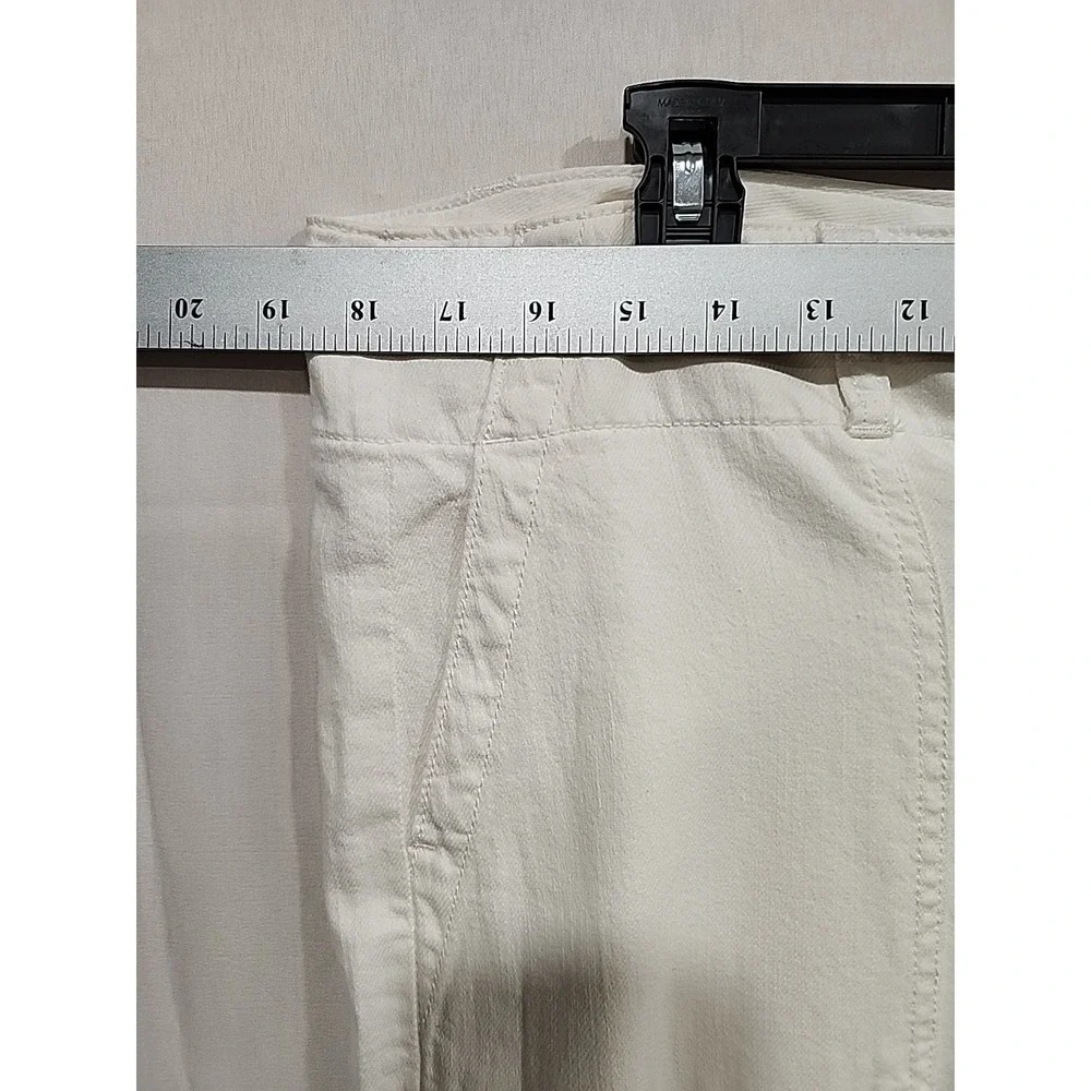 Liverpool Pants NWT Womens Size 12/31 Soft White, Hannah Flare 4 Pockets - Picture 12 of 14